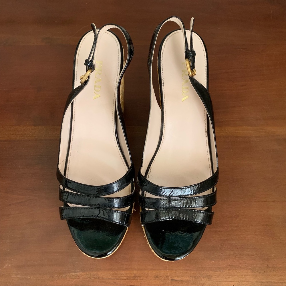 Prada wedges